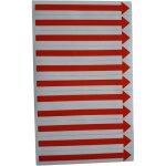 Flèche directionnelle autocollante. pièce = feuille, 1 feuille contient 11 flèches. Flèche directionnelle autocollante. pièce = feuille, 1 feuille contient 11 flèches.