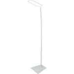 Flche de lit sur socle blanc 152 cm