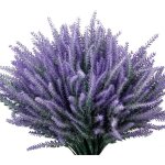 Langray - fleurs artificielles lavande coloré floqué bouquet diy décoratif en pot jardin conception simulation ... Langray - fleurs artificielles lavande coloré floqué bouquet diy décoratif en pot jardin conception simulation ...