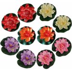 Fleurs artificielles lotus flottants �tanches romantiques pour les amants et les enfants adapt� au mariage ...