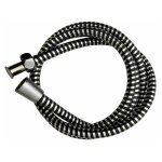 Flexible de douche en pvc 'hydro' 2m noir