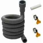 Vurahome - flexible d'�vacuation universel, tuyau de vidange pour machine � laver, 3m flexible d'�vacuation ...