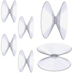 Flintronic ventouses double face, 6 pièces 4 cm ventouses transparentes, extra fortes pvc plastique suspension ... Flintronic ventouses double face, 6 pièces 4 cm ventouses transparentes, extra fortes pvc plastique suspension ...