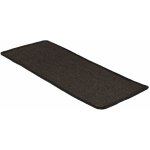 Tapis d'escalier pure nature rectangulaire - sans bordure noir 23, 5 x 65 cm