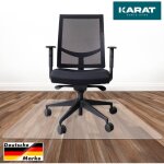 Floordirekt - tapis prot�ge - sol pour sols durs polycarbonate transparent et fomes 114 x 120 cm