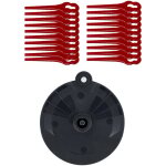 Set d'accessoires de coupe - bordure sans fil florabest lidl - avec 20 lames, disque  trononner - avec ...