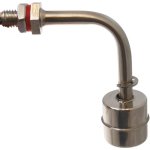 Flotteur / d�tecteur niveau d'eau en inox filaire universel contact sec no / nc