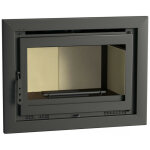 Fm biomasa - fm insert de chemine it - 180 12, 8kw  chaleur ventile