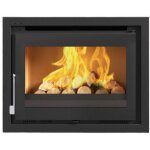 Fm biomasa - fm insert de chemin�e it - 180 f 12, 8kw foyer en fonte