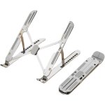 Foldable portable laptop stand aluminum laptop stand adjustable for 11to 17 inch laptops