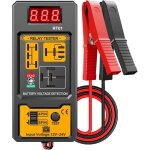 Fonction relais analyseurs de batterie d�tecteur de tension avec clip en silicone antid�rapant pour syst�mes ...