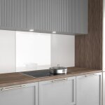 Saint gobain - fond de hotte verre emaille blanc trempe 70x60 - 6 mm - 6, 3 kg - fabrication franaise ...