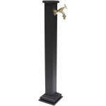 Fonderia bongiovanni - fontaine colonne sidney en fonte et acier pour ext�rieur maison et jardin avec ...