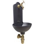 Fonderia bongiovanni - fontaine murale malta en fonte de couleur pour la maison et le jardin avec robinet ... Fonderia bongiovanni - fontaine murale malta en fonte de couleur pour la maison et le jardin avec robinet ...