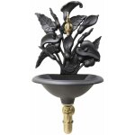 Fontaine murale modle mural calla pour jardin potager avec robinet en laiton et siphon finition au choix ...
