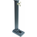 Fonderia bongiovanni - fontaine colonne panarea avec robinet en laiton bruni pour jardin extérieur, en ... Fonderia bongiovanni - fontaine colonne panarea avec robinet en laiton bruni pour jardin extérieur, en ...