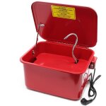 Wiltec - fontaine de dgraissage nettoyage de pices mcaniques bac de lavage 13l avec pompe garage atelier ...