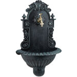 Relaxdays - fontaine de jardin murale antique design nostalgique antiquit�s jardin robinet 62 x 38 x ...
