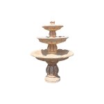 Anaparra - fontaine de jardin san patricio 117x163cm. pierre reconstitu�e couleur ocre