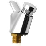 Fontaine a' jet parabolique re'glable mcm en laiton avec minuterie pour toilettes publiques