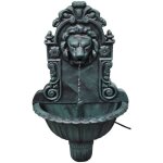 Fontaine murale design de t�te de lion vidaxl