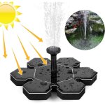 Fontaine solaire d'ext�rieur avec panneau solaire 1, 5 w - rwjardin / bassins d'ornement / fontaines ...