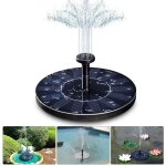 Fontaine solaire , pompe de bassin solaire 1, 4 w avec 4 effets, hauteur maximale de 70 cm, pompe solaire, ... Fontaine solaire , pompe de bassin solaire 1, 4 w avec 4 effets, hauteur maximale de 70 cm, pompe solaire, ...