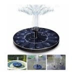 Freosen - fontaine solaire, pompe  eau solaire aucun plantes batterie ou electricit pour bassin / piscine ...