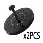 Fontaine solaire, pompe d'étang solaire avec pompe de fontaine solaire monocristalline de 1, 5 w, pompe ... Fontaine solaire, pompe d'étang solaire avec pompe de fontaine solaire monocristalline de 1, 5 w, pompe ...