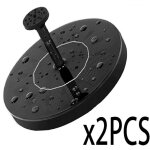 Fontaine solaire, pompe d'tang solaire avec pompe de fontaine solaire monocristalline de 1, 5 w, pompe ...