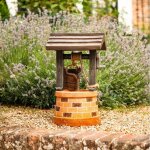 Fontaine solaire puits