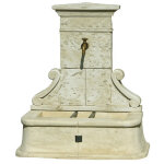 Habitat et jardin ? fontaine de jardin v�nus en pierre reconstitu�e ? 100 x 53 x 114 cm ? 1 bac avec ...