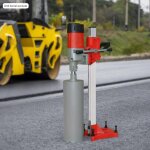 Forage b�ton carotteuse humide sec perceuse, 740 tr / min machine de carottage 2, 3kw, b�ton arm� portative ...