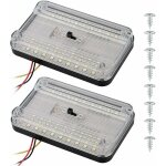 2 - pack dc 12v 36 led voiture camion véhicule auto dôme toit plafond intérieur lumière lampe blanc avec ... 2 - pack dc 12v 36 led voiture camion véhicule auto dôme toit plafond intérieur lumière lampe blanc avec ...