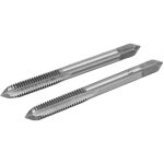 Lot de 2 tarauds mtriques pour machine en acier rapide, 3 cannelures droites, outil de taraudage pour ...