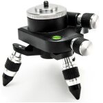 Adaptateur de niveau laser, tr�pied support en alliage d'aluminium, filetage 1 / 4  et 5 / 8'' pour la ...