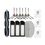 Forehill - pour aspirateur robot ecovacs x1 plus brosse latérale principale filtre hepa sac à poussière ... Forehill - pour aspirateur robot ecovacs x1 plus brosse latérale principale filtre hepa sac à poussière ...