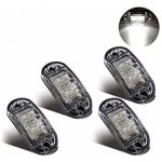 Feux de gabarit lat�raux feux de d�gagement led pour 12v 24v universel remorque camion lorry caravan ...