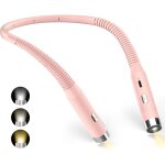 Lampe de lecture de cou, lampe lecture rechargeable au lit, 3 couleurs et 3 niveaux de luminosité réglables, ... Lampe de lecture de cou, lampe lecture rechargeable au lit, 3 couleurs et 3 niveaux de luminosité réglables, ...