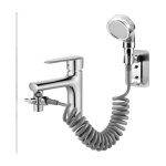 Lavabo bassin shampooing artefact ensemble de quatre pices shampooing douche diviseur d'eau base robinet ...