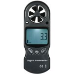 Forehill - mini anmomtre numrique multifonction portable temprature et hygromtre (noir)