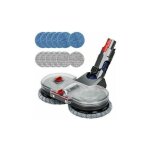 Forehill - tte de vadrouille electrique pour dyson v15 v11 v10 v8 v7 aspirateur avec rservoir d'eau ...