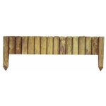 Style bordure  planter - pinde bois naturel, h. 35 x l. 112 cm - forest