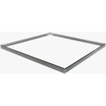Option base habrita foresta base sr 1912 pour serre jardin 2, 50m2 coloris alu