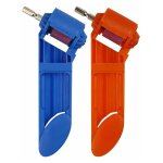 Foret aiguiseur foret, aiguiseur de for�ts en corindon, outil d'aff�tage de for�t portable macaron