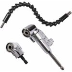 Foret � angle droitet, 1pc 30cm d'arbre flexible visseuse kit renvoi d'angle de 105 degr�s magn�tique ...