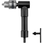 Foret d'angle, plage de serrage 0, 8 - 10 mm, mandrin � 90 �, adaptateur de per�age d'angle pour visseuse ...
