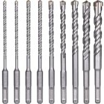 Forets  bton, 9 pices (5 mm 16 x 160 mm), foret  percussion lectrique sds - plus pour perceuse  ...