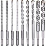 Forets � b�ton, 9 pi�ces (5 mm 16 x 160 mm), foret � percussion �lectrique sds - plus pour perceuse � ...