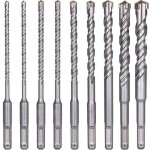 Forets � b�ton, 9 pi�ces (5 mm 16 x 160 mm), foret � percussion �lectrique sds - plus pour perceuse � ...